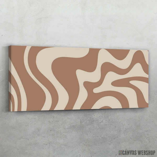 Slika Apstrakcija kovitlac cokoladno mleko