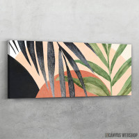 Slika Apstraktna tropska umetnost