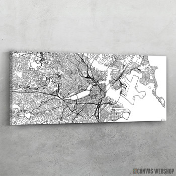 Slika Boston mapa