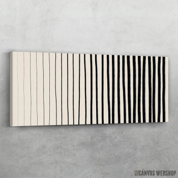 Slika Crne vertikalne linije