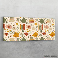 Slika Cvecne knjige i caj