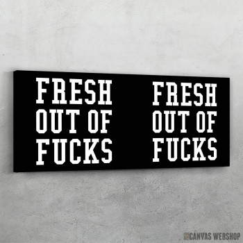 Slika Fresh out of fucks