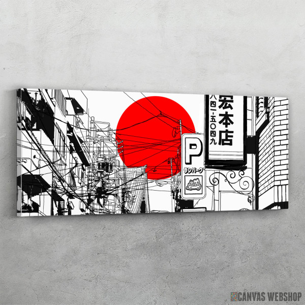 Slika Izlazak sunca tokio