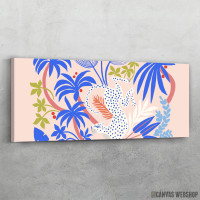 Slika Leopard u kisnoj sumi