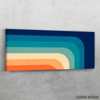 Slika Paleta boja retro