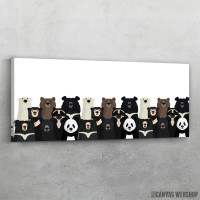 Slika Porodica medveda