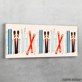 Slika Retro ski