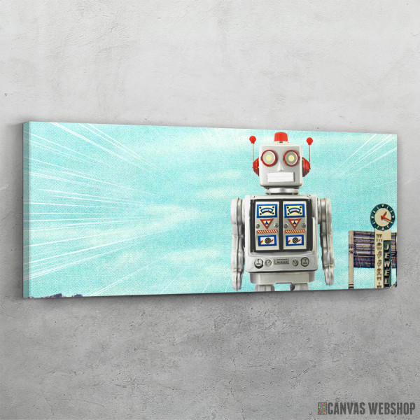 Slika Robot u gradu