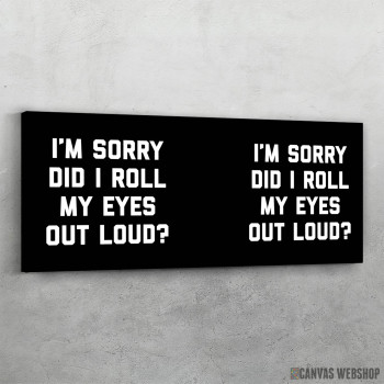 Slika Roll my eyes