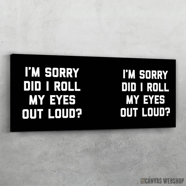 Slika Roll my eyes