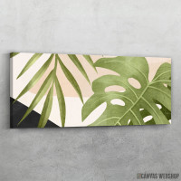 Slika Tropsko lisce apstrakcija