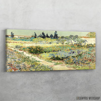 Slika Vincent van gogh garden at arles