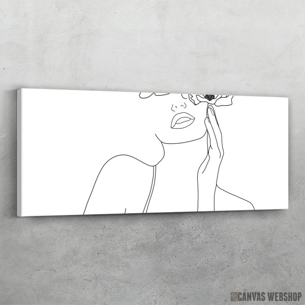 Slika Zena sa cvecem