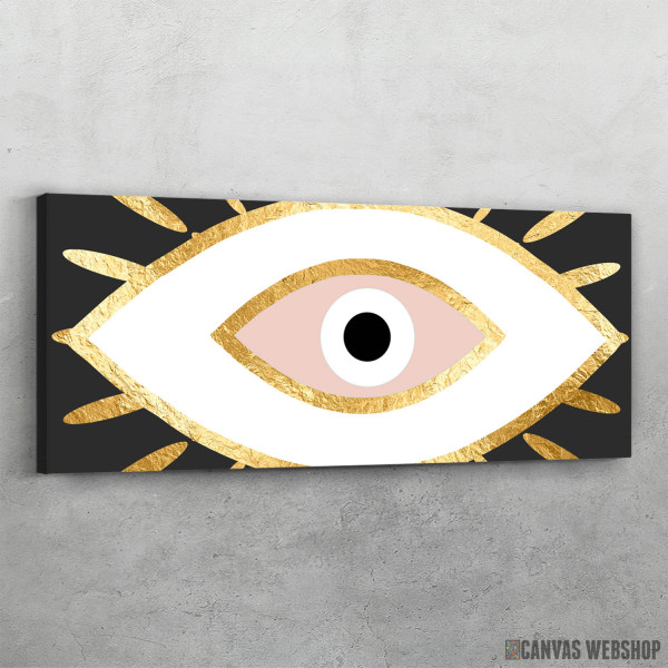 Slika Zlatna folija zlo oko