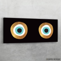 Slika Zlatno zlo oko Slika Zlatno zlo oko