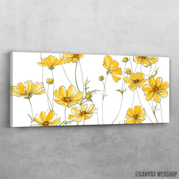 Slika Zuti kosmos cvece