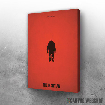 Slika The martian minimalistic film poster