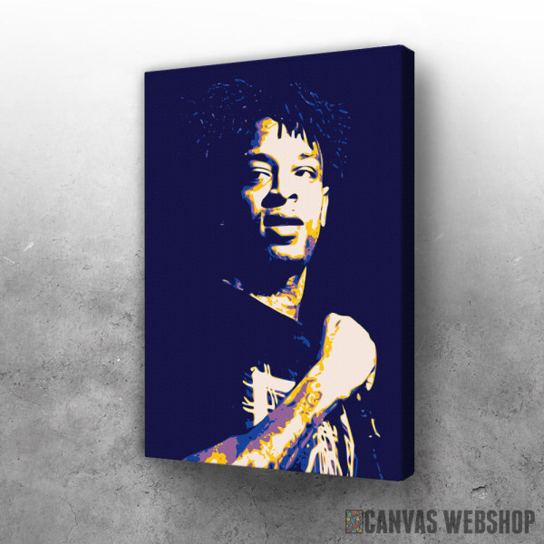 Slika 21Savage Popart Abstract 1