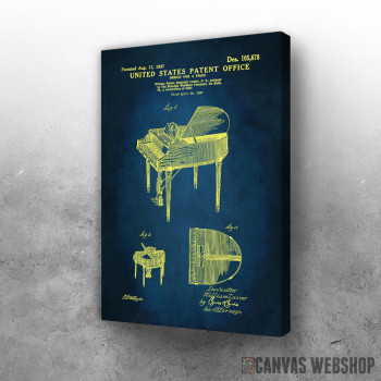 Slika Patent za Wurlitzer klavir 1937
