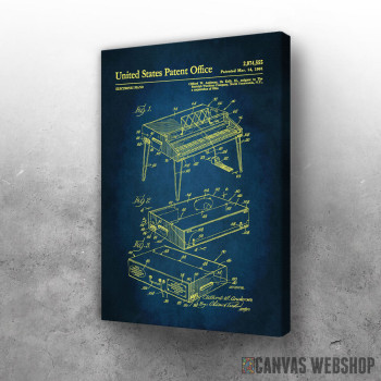 Slika Patent za Wurlitzer električni klavir