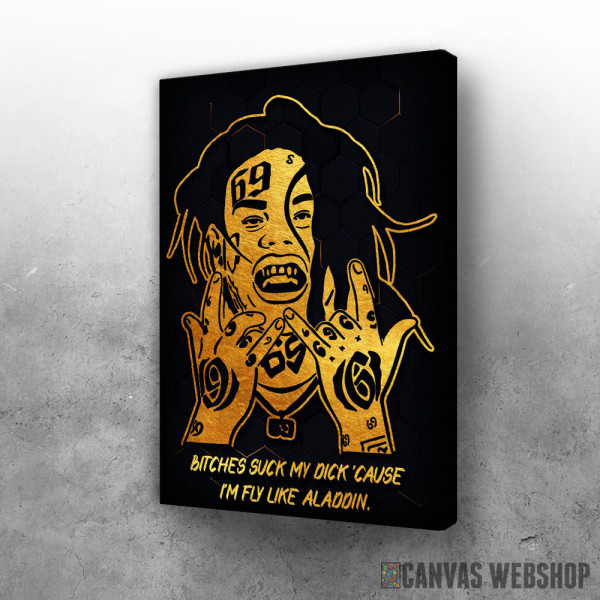 Slika 6ix9ine Quote Poster Slika 6ix9ine Quote Poster