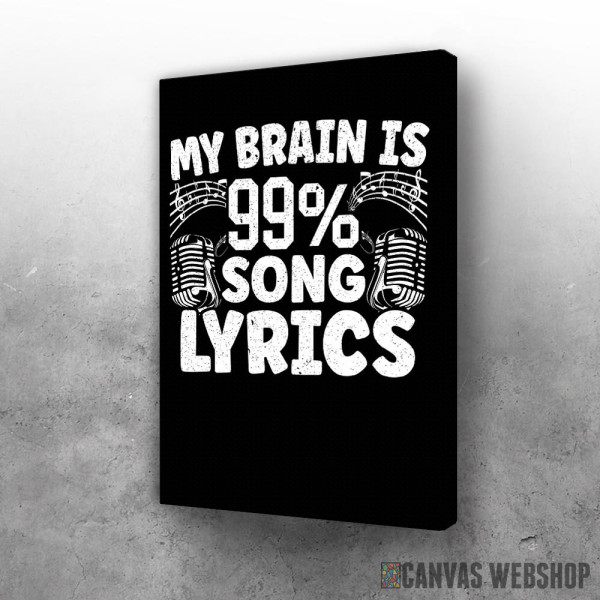 Slika All about music Slika All about music