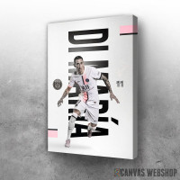 Slika Angel Di Maria - crno belo