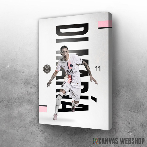 Slika Angel Di Maria - crno belo