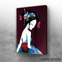 Slika Asian Geisha Love