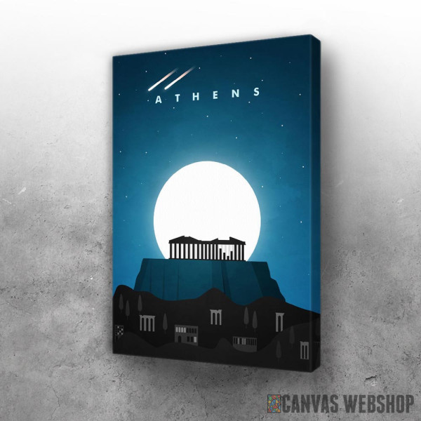 Slika Athens Travel Poster