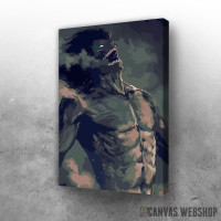 Slika Attack On Titan watercolour art