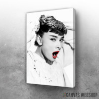 Slika Audrey Hepburn Lips Red Slika Audrey Hepburn Lips Red