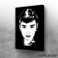 Slika Audry black and white Slika Audry black and white