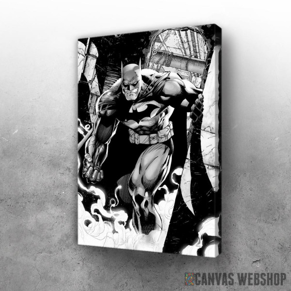 Slika Batman black and white Slika Batman black and white