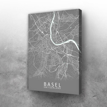 Bazel mapa - sivo