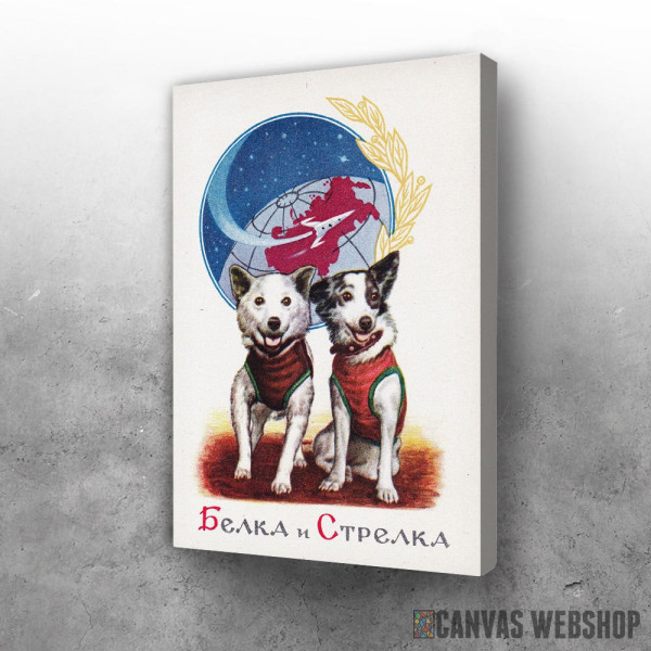 Slika Belka i Strelka Slika Belka i Strelka