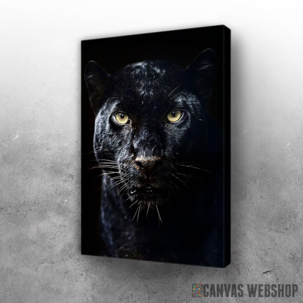 Slika Black panther animal