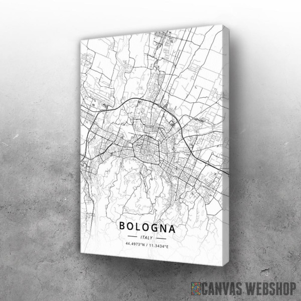 Slika Bolonja mapa - white Slika Bolonja mapa - white