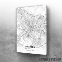 Slika Bremen mapa - white