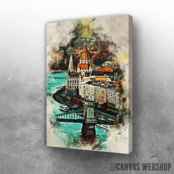 Slika Budapest in Watercolor Slika Budapest in Watercolor