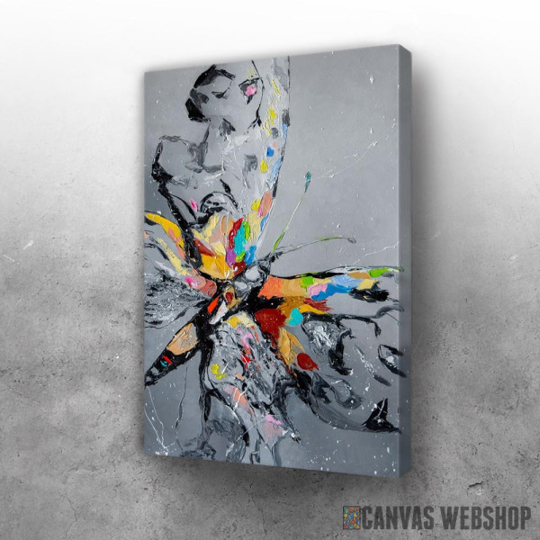 Slika Butterfly on grey Slika Butterfly on grey
