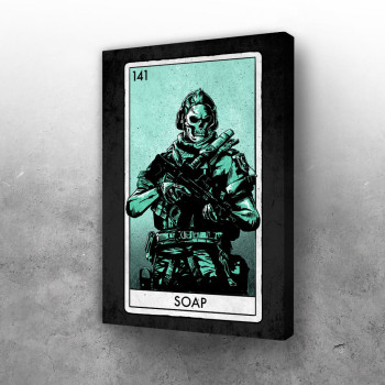 Call of Duty John Soap MacTavish Card