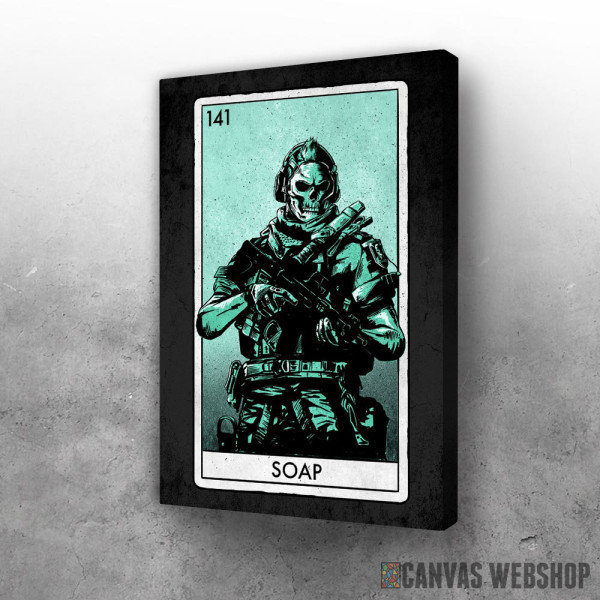 Slika Call of Duty John Soap MacTavish Card