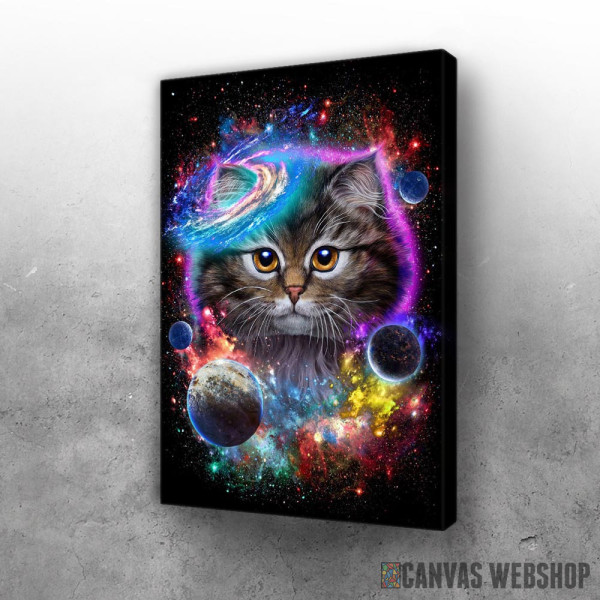 Slika Cat in Galaxy Space Cosmos Slika Cat in Galaxy Space Cosmos