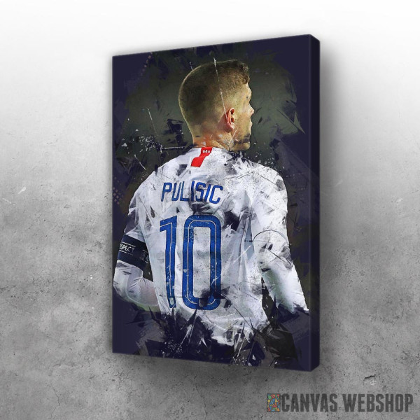 Slika Christian Pulisic 2 abstract Slika Christian Pulisic 2 abstract