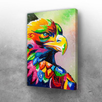 Colored eagle