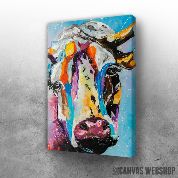 Slika Colorful cow Slika Colorful cow