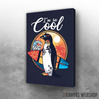 Slika Cool penguin summer