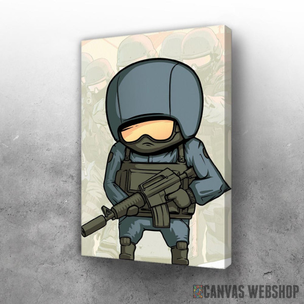 Slika Counter Strike charicature Slika Counter Strike charicature