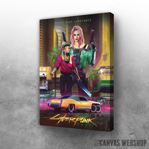 Slika Cyberpunk 2077 Kitsch Slika Cyberpunk 2077 Kitsch